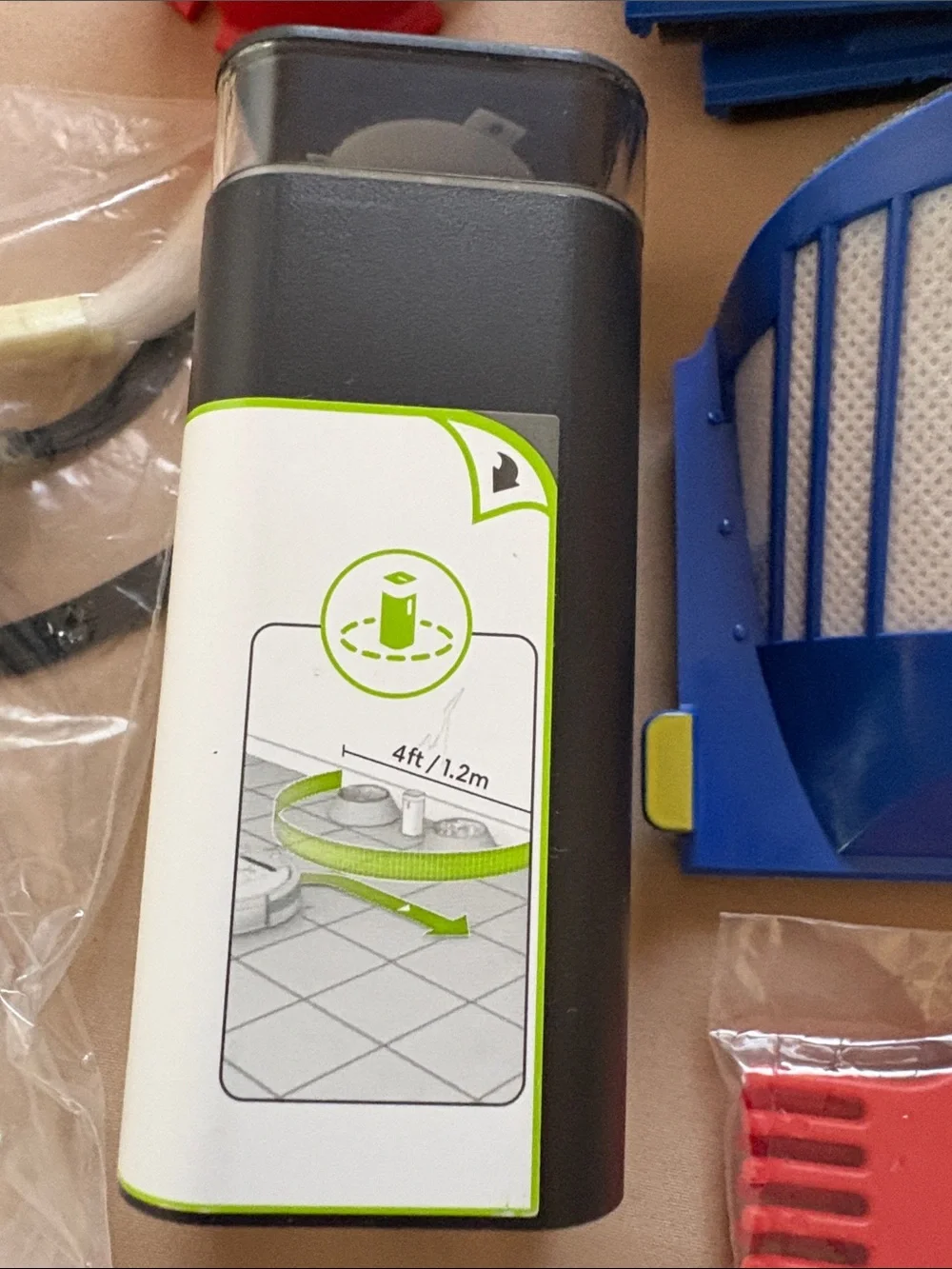 Replacement Blue HEPA Filters and Accessory Kit for Robot Vacuum